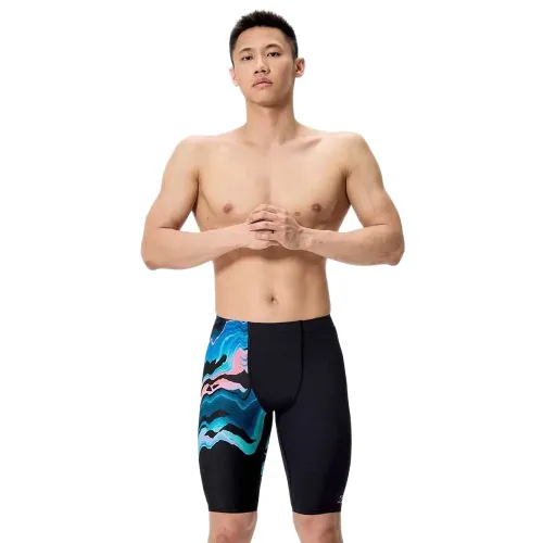 스피도 플레이스먼트 프린트 5부 수영복 7142645804