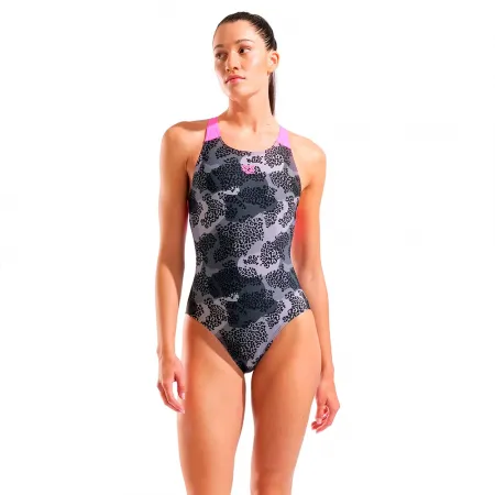 아레나 Camo V Back L 수영복 7142773314