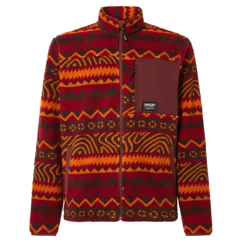 오클리 APPAREL Mountain Fire Sherpa 지퍼 플리스 8140753236