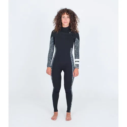 헐리 Plus Printed 4/3 mm 긴팔 가슴 지퍼 프리다이빙 슈트 9140363537