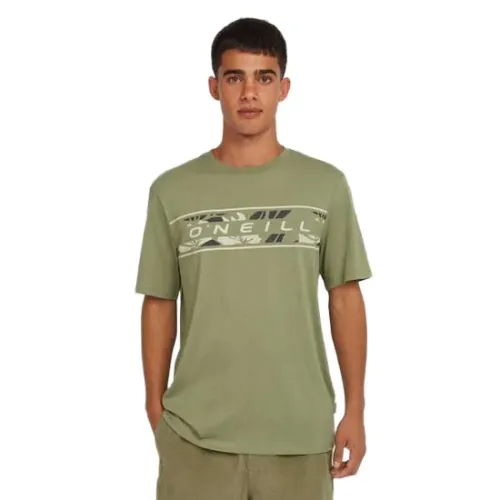 오닐 Front Print 반팔 티셔츠 9141480009