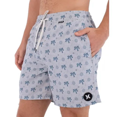 헐리 Volley Icon Printing Press Coconut 수영 반바지 9142893610