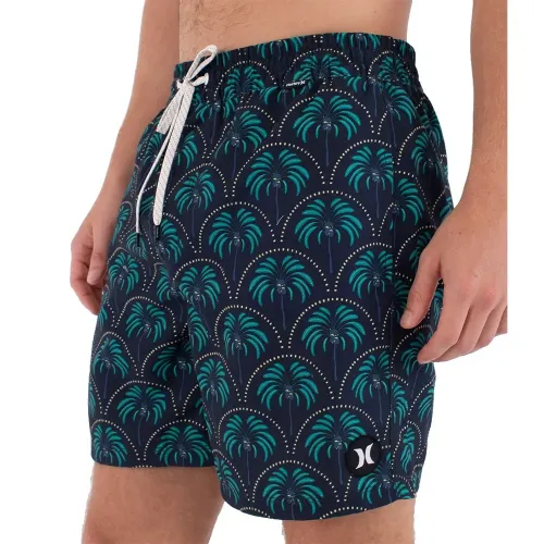 헐리 Volley Icon Printing Press Palm 수영 반바지 9142893616