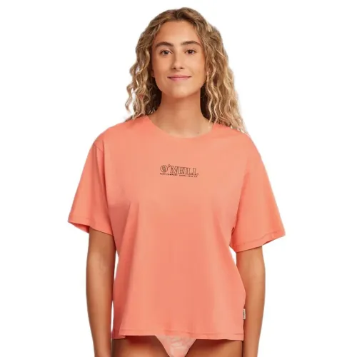 오닐 Boxy Back Print 반팔 티셔츠 9142899854