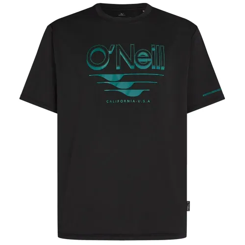 오닐 Hybrid Upf Polygiene Graphic UV 차단 반팔 티셔츠 9142900144