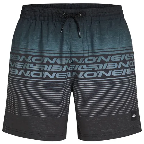 오닐 로고 Stripe 16in 수영 반바지 9142900196