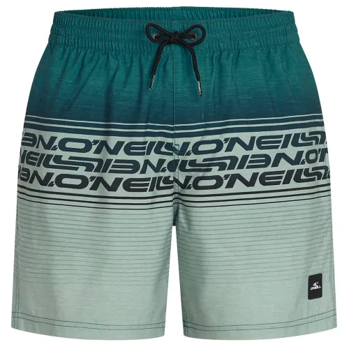 오닐 로고 Stripe 16in 수영 반바지 9142900200