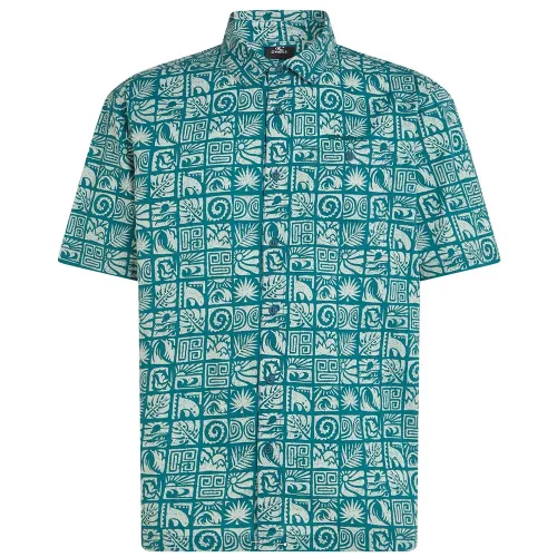 오닐 Print 반팔 셔츠 9142900423