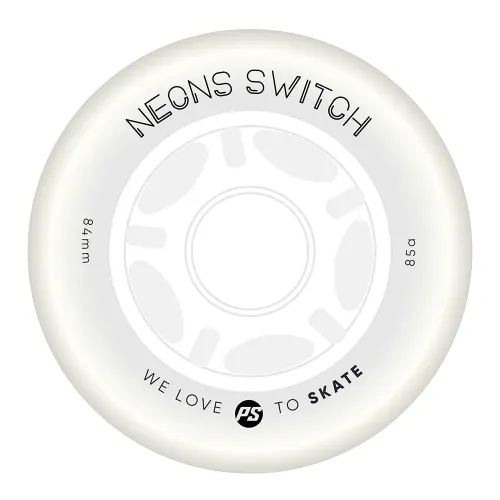 파워슬라이드 Neons switch 스케이트 바퀴 4 팩 9143232623