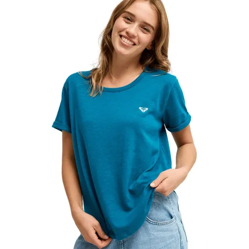 록시 Ocean Wave Regular Fit 티셔츠 9143310891