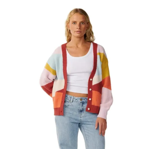 립컬 Surf Revival Jacquard 카디건 9143396083